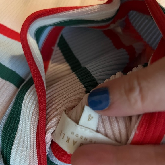 Ted Baker Stretchy Striped Dress - Picture 2 of 2